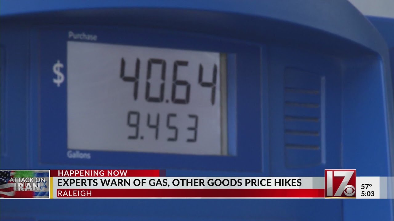 Gas prices rise amid Iran conflict - YouTube