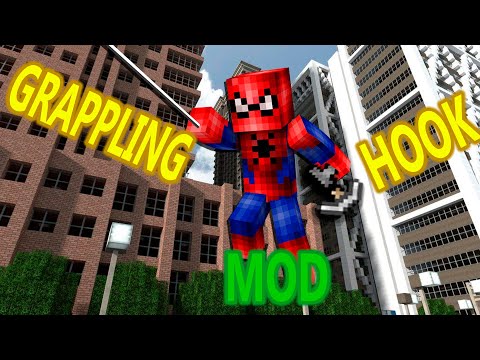 Grappling Hook - Обзор мода Minecraft - #28