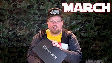 Loot Crate - March 2016 Unboxing ( Vs. Theme )