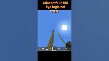 Minecraft logic (part-1)#minecraft #shorts #minecraftlogic #logic