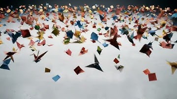 Veo 3 demo | Magical origami