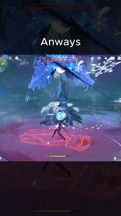 WHATS A SLIME DOING HERE? #eula  #genshinimpact #genshin#hoyocreators