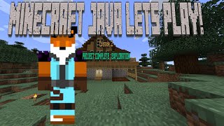 minecraft java let's play. pt 2. house is done plus exploration