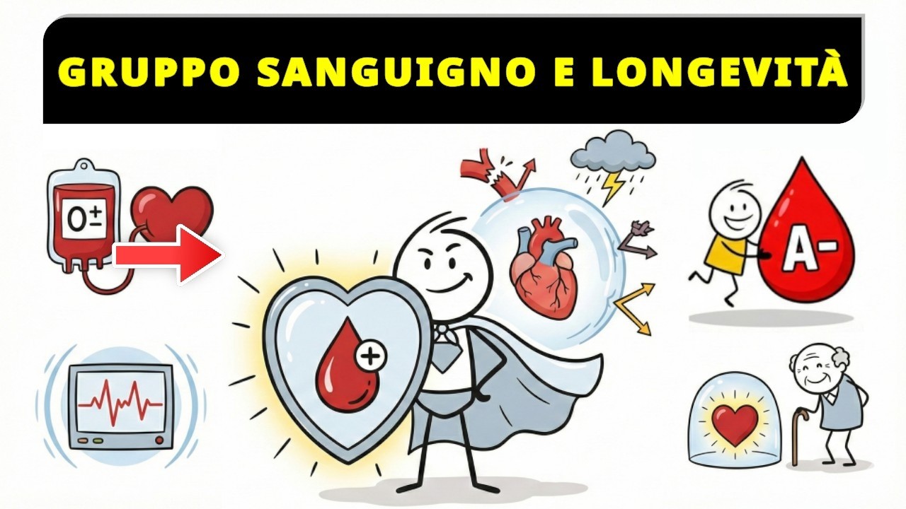 Il tuo gruppo sanguigno decide la tua longevità: le eccezioni dei 'Superuomini