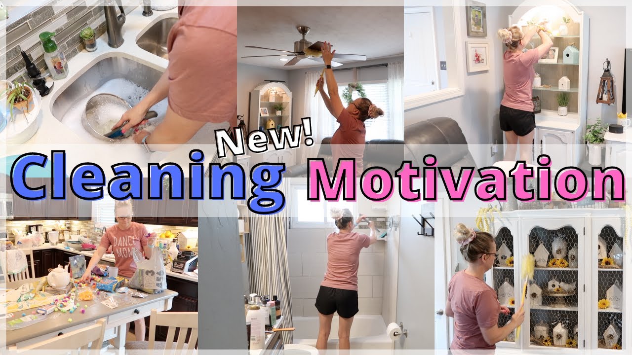 *NEW* CLEANING MOTIVATION 2021// SPEED CLEAN WITH ME // MESSY HOUSE ...