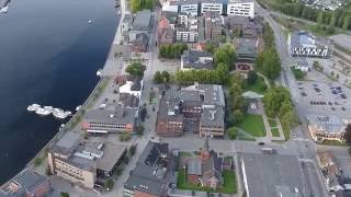 Porsgrunn, Telemark 2016, Phantom 4 DJI FLIGHT.