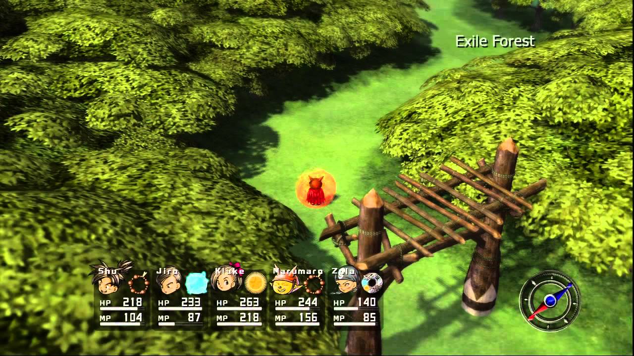 Let's Play Blue Dragon- Episode 039- A Giant Village of Giants