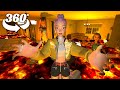 The Floor is Lava ! Escape with huntrix ! - KPop Demon Hunters 360° VR