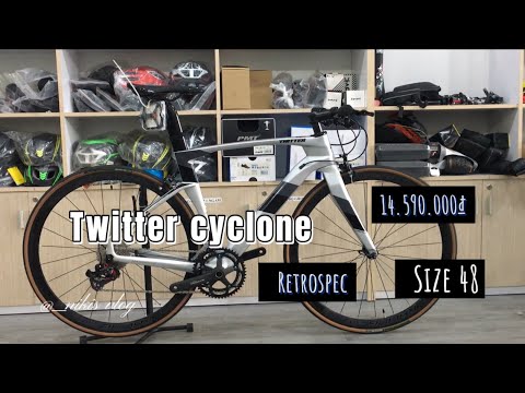 Video Xe đạp twitter cyclone tay ngang, 14.590.000₫ giá nhẹ... - youtube
