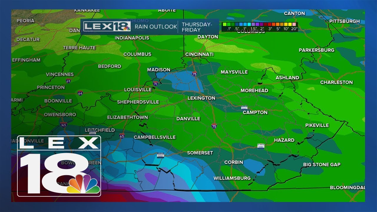 Strong to Severe Storms Thursday - YouTube