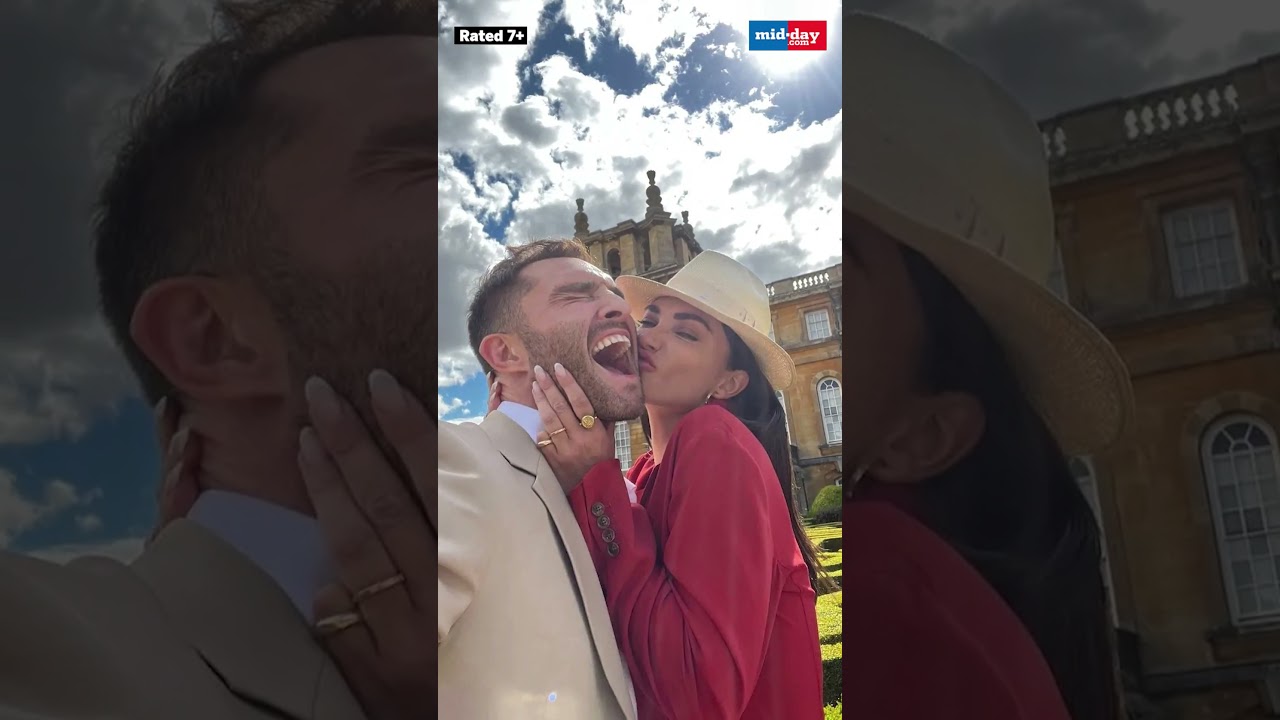 10 PDA-Filled Pictures Of Just Engaged Couple Amy Jackson and Ed Westwick