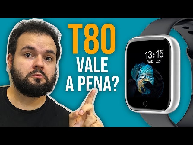 Configurando o Smart Wacht T80⌚ Usando Aplicativo (Happy  Sports)+Informações sobre sua 🔋 #Parte1 