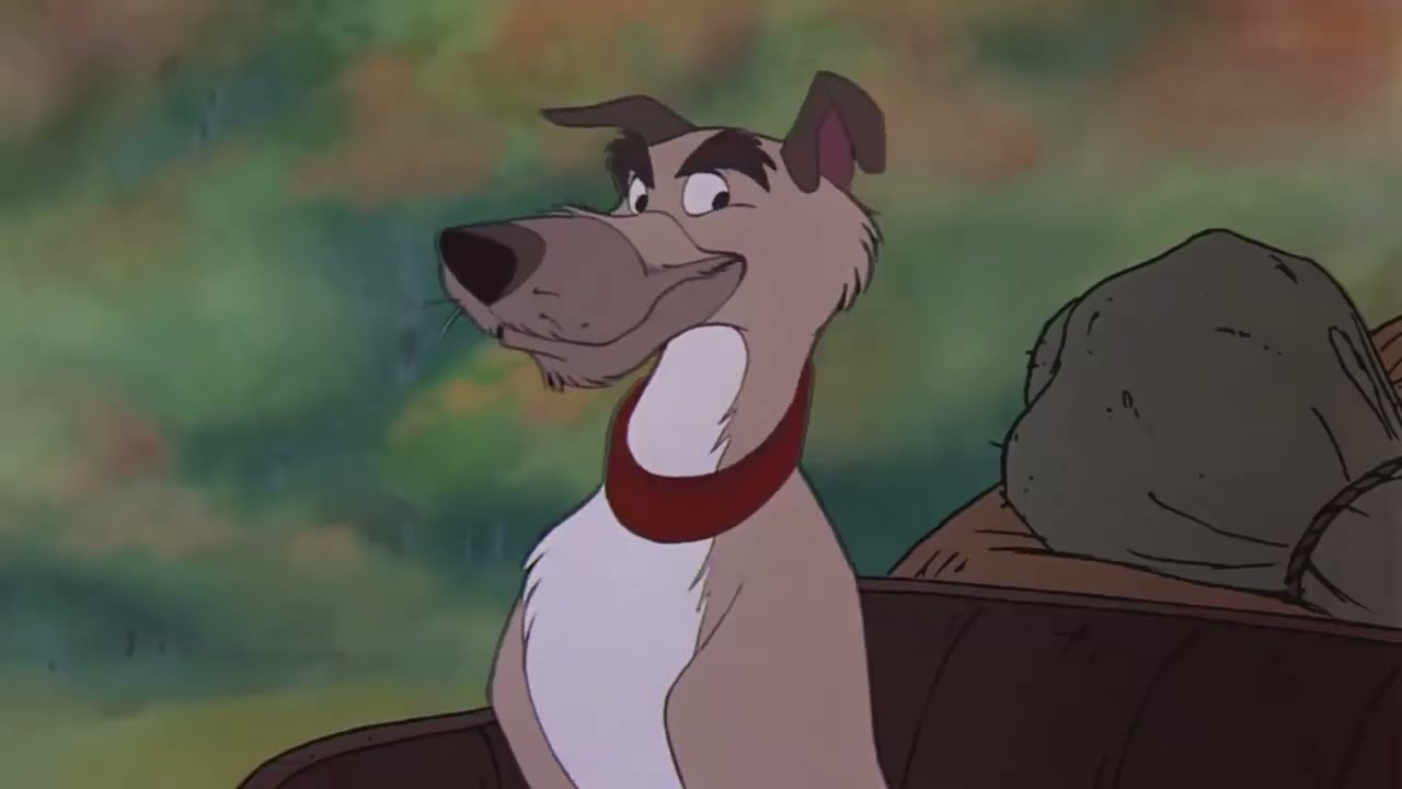 The Fox and the Hound Copper leaves to go hunting HD YouTube