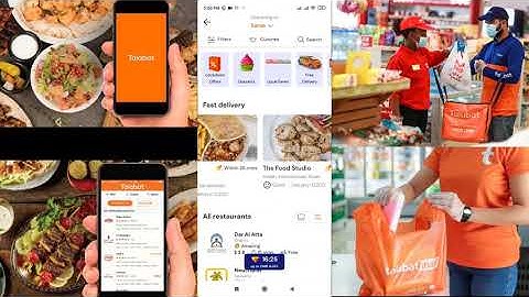 how To create accunt in mobile talabat app order talabat food & grocery item