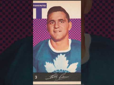 Bob Baun Toronto Maple Leafs 1962-63 Parkhurst 3 NHL Hockey Card