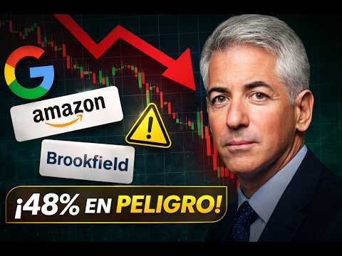 Bill Ackman tiene el 48% de su cartera en estas 3 acciones (y están cayendo)