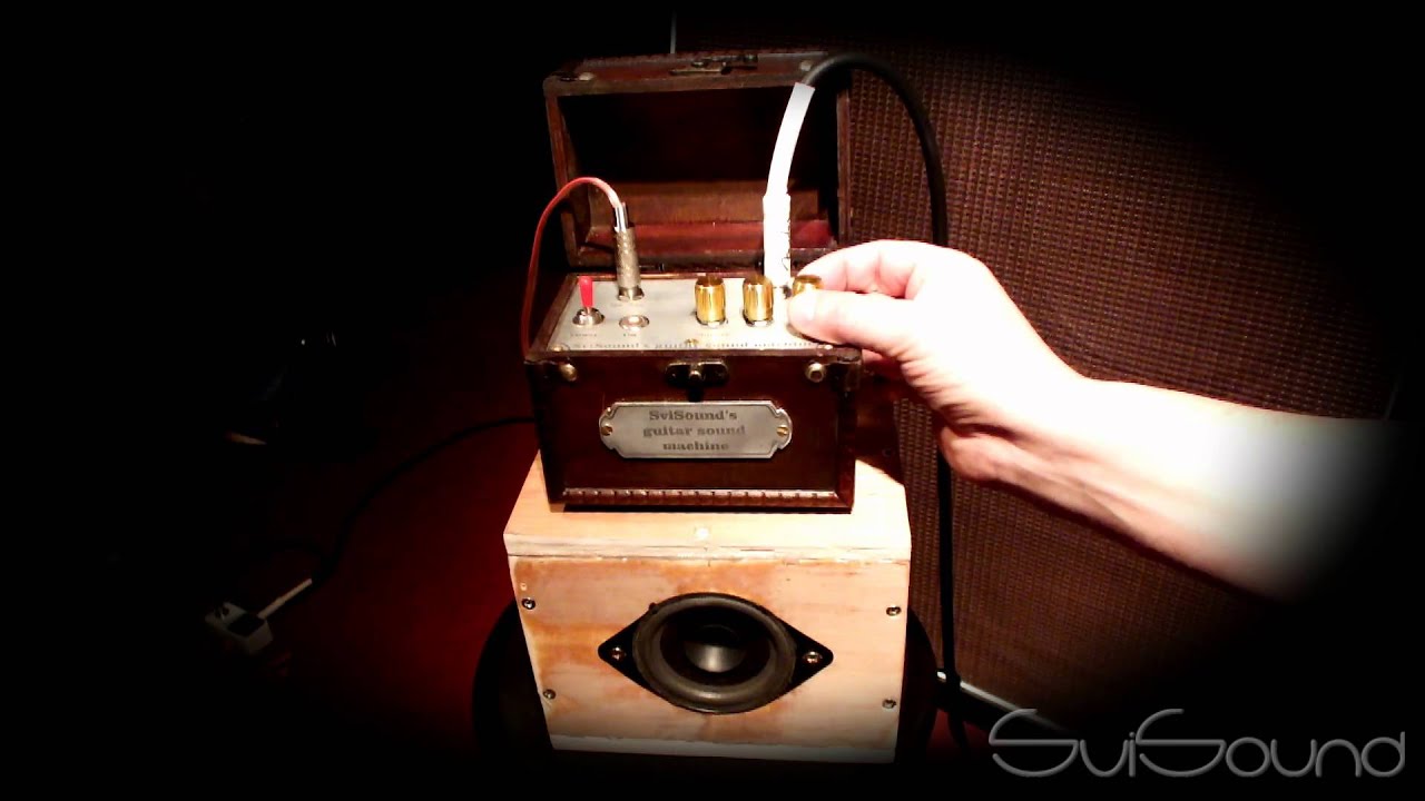 Svisound's Guitar Sound Machine test with standart speaker YouTube