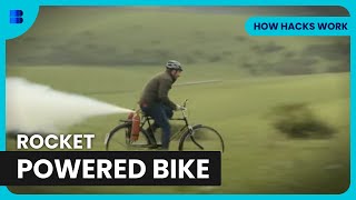 Rocket Bike vs. Normal Bike Race - How Hacks Work - S01 E16 - Science Documentary