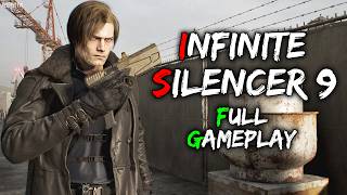 Resident Evil Requiem – Infinite Silencer 9 Only (Insanity Mode) FULL RUN | Leon Only