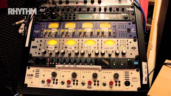 James Hester gives a tour of the pre-amps in his h...
