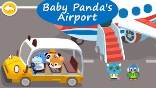 Baby Panda's Airport - Learn the basics of airplane travel while having fun | BabyBus Games For Kids screenshot 4