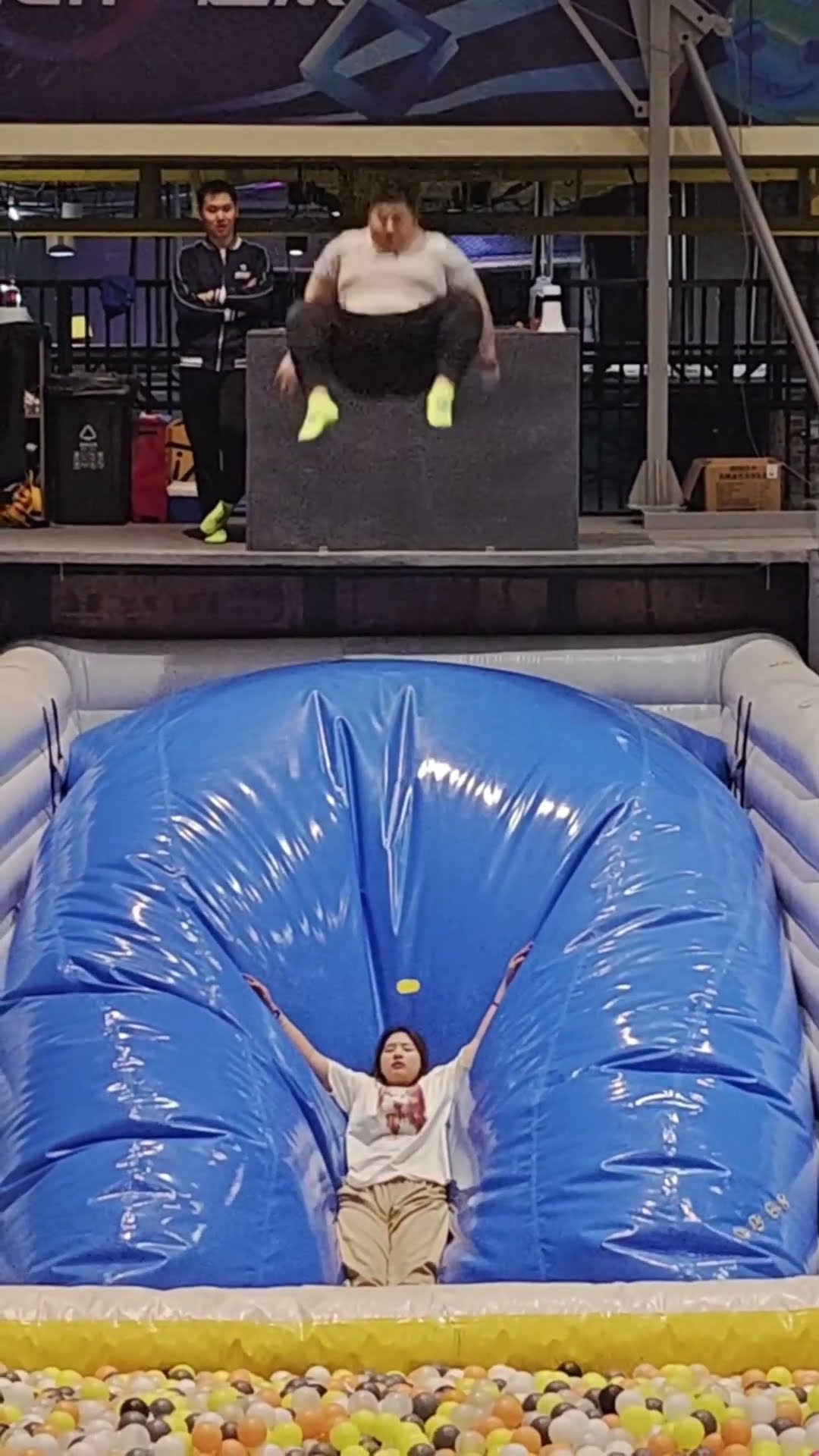 This Trampoline Is ?? So Fun! Why Didn't We Just Start Jumping Around Like This When We Were Kids