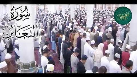 الشيخ احمد بن طالب بن حميد سورة التغابن