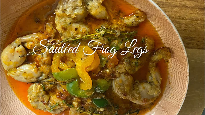 SAUTED FROG  LEGS W/CHIPOTLE SAUCE RECIPE COOKING WITH JUDY CALDWELL