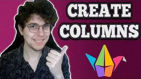 Kolommen aanmaken in Padlet