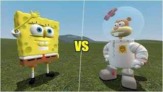 SpongeBob vs Sandy | Garry's Mod