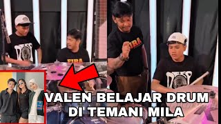 Download Lagu LIVE VALEN DA7 BELAJAR BERMAIN DRUM SI TEMANI MILA SORE INI SWEET BANGET BERDUA MP3