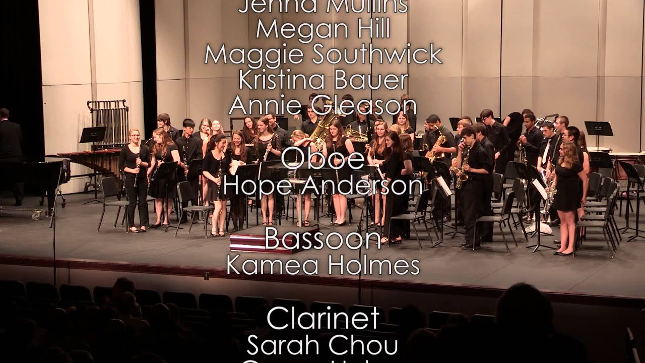 WHS Symphonic Band and Wind Ensemble - May 20, 2014