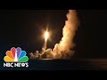 Russian Nuclear Submarine Launches Test Missiles Over 3,000 Miles | NBC News