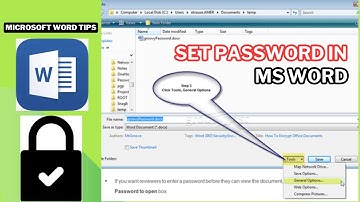 How to Set Password in MS Word | Lock Your Word File Easily | Easy Tutorial 2025
