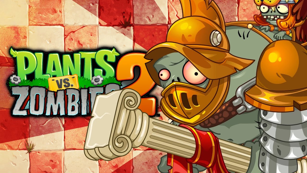 Plants VS Zombies 2 ancient Rome walk-through - YouTube