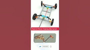 Rack & Pinion Steering Mechanism | Genius Engineering Innovation #shorts