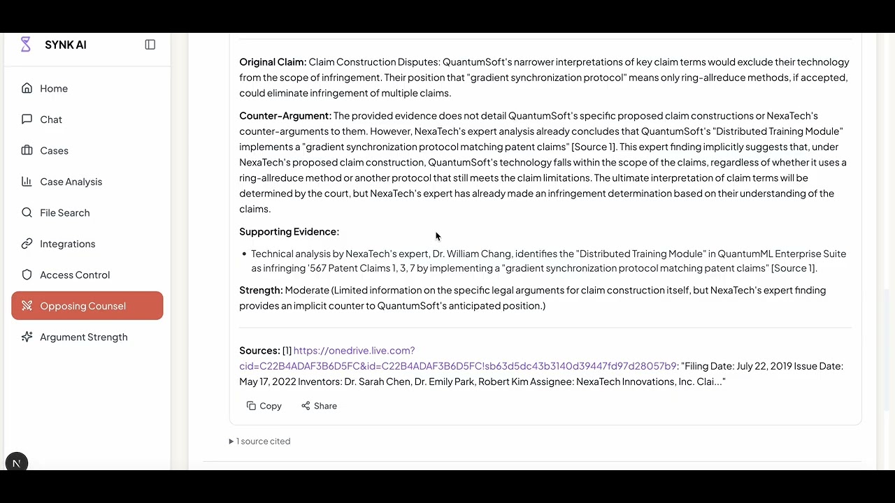 Legal strategy is only as strong as the arguments that challenge it.