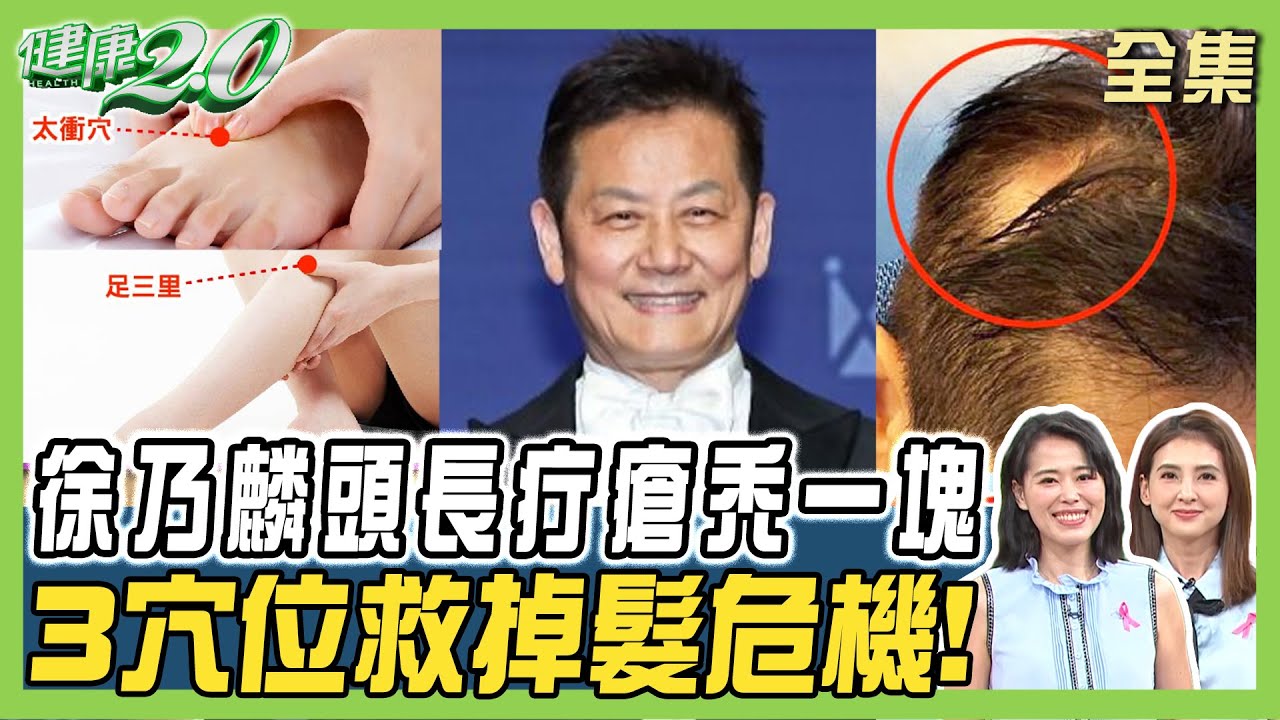 徐乃麟 頭部長疔瘡 頭皮毛囊壞死恐釀禿髮!3穴位救掉髮危機! 健康2.0 20240929【完整版】陳欣湄 韋汝 趙昭明 黃幼鳴 吳明珠 陳 ...