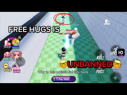 FREE HUGS is