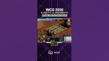 Infinity War for two minute. l WCG Legend Match l FLASH vs JAEDONG
