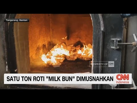 Satu Ton Roti &#39;Milk Bun&#39; Dimusnahkan