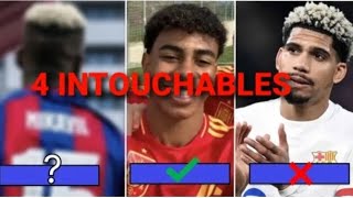 4 intouchables du barça , pourquoi xavi décide de rester au barça