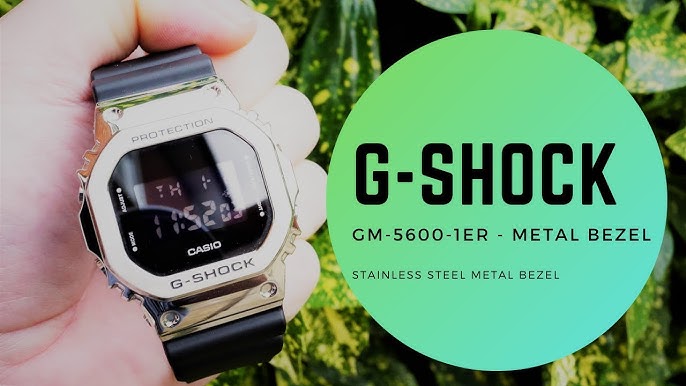 Casio G-Shock GM-5600-1ER Unboxing 4K - YouTube