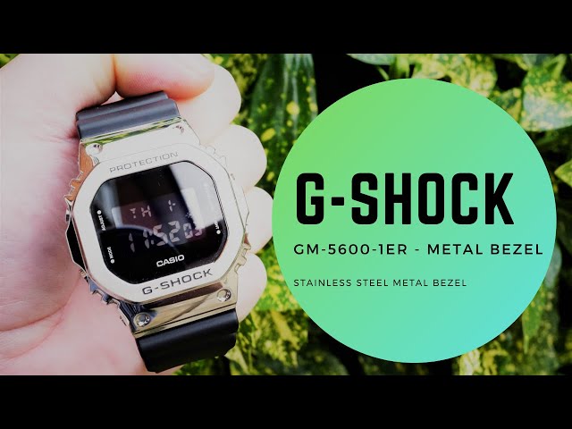 G Shock GM-5600-1ER - Metal Bezel - Watchmakers Thoughts/Review - YouTube