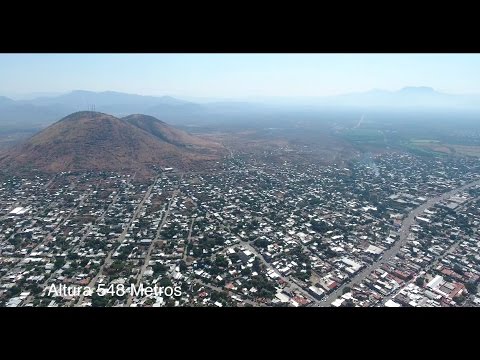Nueva Italia Michoacan   en 4k/1080 HD Drone video Tierra Caliente Mexico