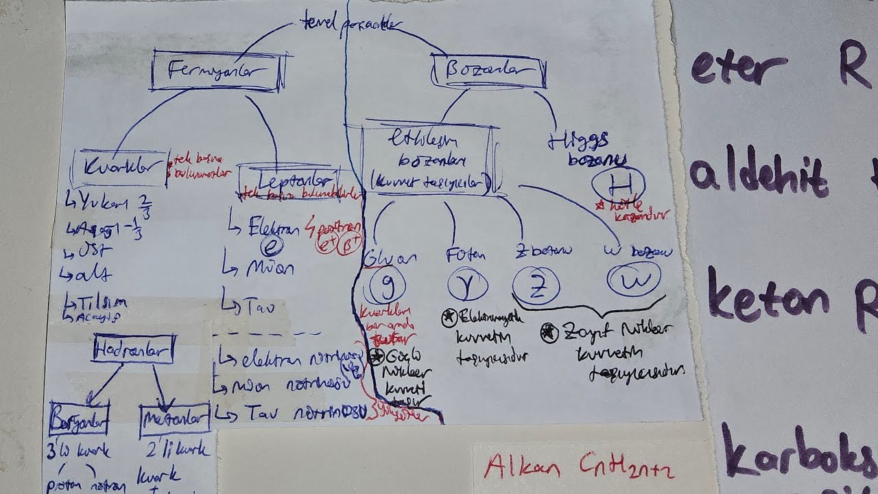 5dk'da atom fiziği tekrarı yapıyorum