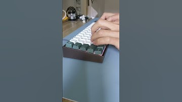 KBDFans TOFU65 typing test and sounds. Alu case & Polycarbonate plate, Novelkeys Cream switches