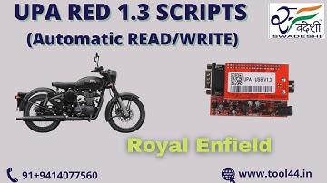 RoyalEnfield THUNDERBIRD (ODO Correction) - Swadeshi Automatic Scripts +91-9414077560