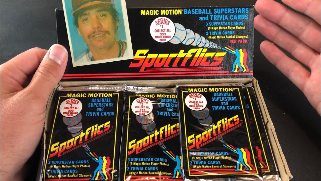 1986 SPORTFLICS & THE SEARCH FOR THE SUPER RARE ROBIN YOUNT ERROR