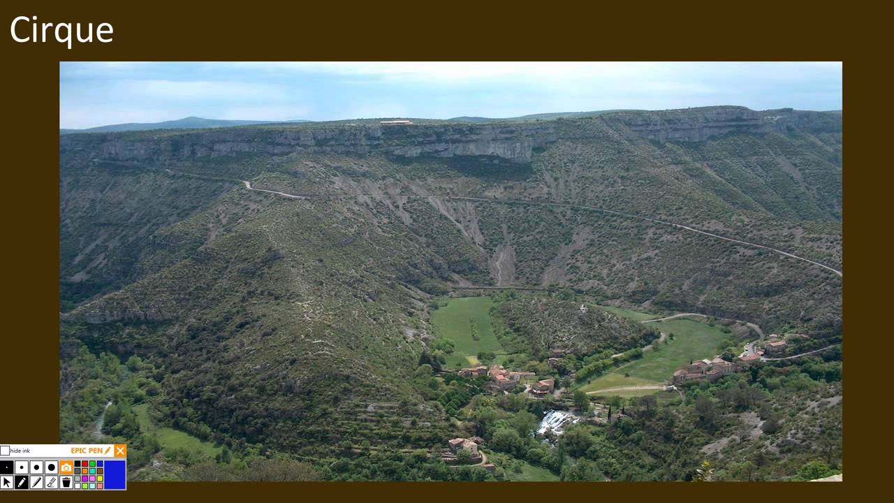 formation of land forms by weathering and erosion youtube how does a cirque form